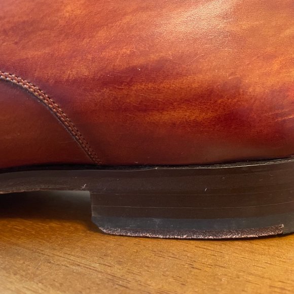 Magnanni Men's Manning monk strap dress shoes (cognac color/size 11 US) - Picture 13 of 16